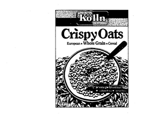 KOLLN CRISPY OATS EUROPEAN-WHOLE GRAIN-CEREAL-NATURAL-WHEAT FREE-SODIUM FREE-SUGAR FREE logo