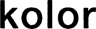 KOLOR logo