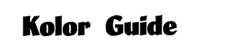 KOLOR GUIDE logo