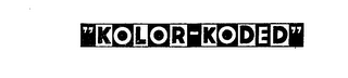 "KOLOR-KODED" logo