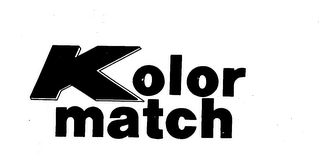KOLOR MATCH logo