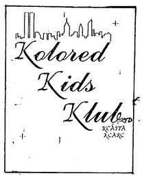 KOLORED KIDS KLUB LTD., KCATTA KCARC logo