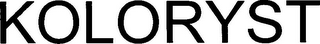 KOLORYST logo