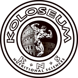 KOLOSEUM NUTRITIONAL SCIENCES KNS logo