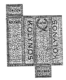 KOLYNOS CARTON logo