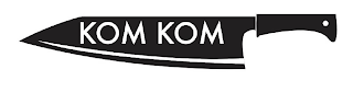 KOM KOM logo