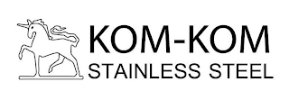 KOM-KOM STAINLESS STEEL logo