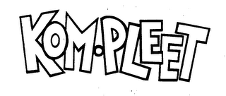 KOM PLEET logo