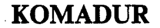 KOMADUR logo