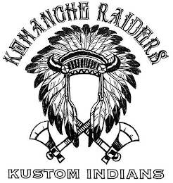 KOMANCHE RAIDERS KUSTOM INDIANS logo