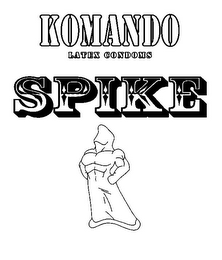 KOMANDO LATEX CONDOMS SPIKE logo