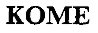 KOME logo