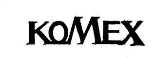 KOMEX logo