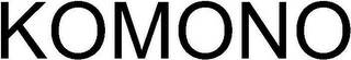KOMONO logo