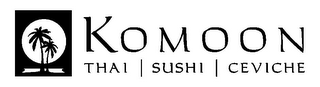 KOMOON THAI SUSHI CEVICHE logo