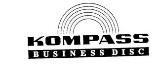 KOMPASS BUSINESS DISC logo