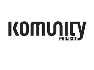 KOMUNITY PROJECT logo