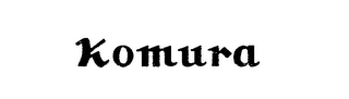 KOMURA logo