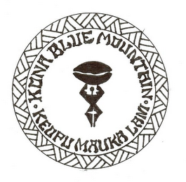 KONA BLUE MOUNTAIN KEOPU MAUKA LANI logo