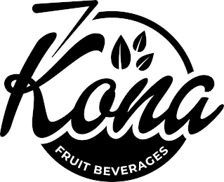 KONA FRUIT BEVERAGES logo