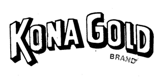 KONA GOLD BRAND logo