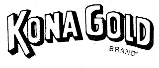 KONA GOLD BRAND logo