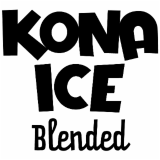 KONA ICE BLENDED logo