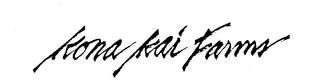 KONA KAI FARMS logo