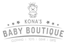 KONA'S BABY BOUTIQUE CLOTHING TOYS GEAR GIFTS logo