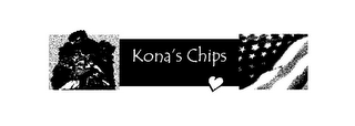KONA'S CHIPS logo