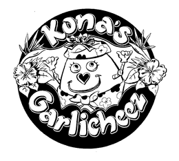 KONA'S GARLICHEEZ logo
