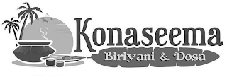 KONASEEMA BIRIYANI & DOSA logo