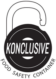 KONCLUSIVE FOOD SAFETY CONTAINER logo