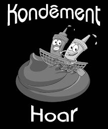 KONDEMENT HOAR logo