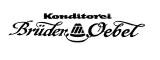 KONDITOREI BRUDER OEBEL logo