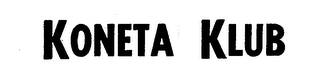 KONETA KLUB logo