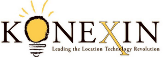KONEXIN LEADING THE LOCATION TECHNOLOGY REVOLUTION logo