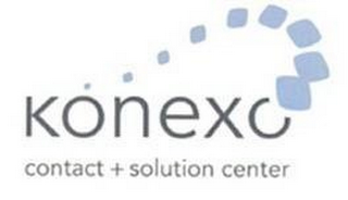KONEXO CONTACT + SOLUTION CENTER logo