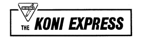 KONI THE KONI EXPRESS logo
