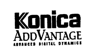 KONICA ADDVANTAGE ADVANCED DIGITAL DYNAMICS logo