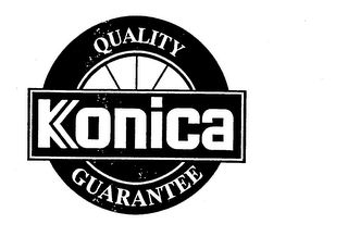 KONICA QUALITY GUARANTEE logo