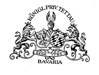 KONIGL. PRIV. TETAU BARVARIA GERG. 1794 logo