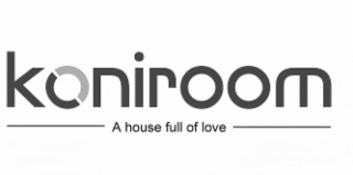 KONIROOM A HOUSE FULL OF LOVE logo