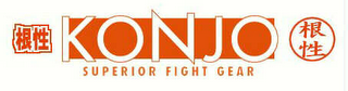 KONJO SUPERIOR FIGHT GEAR logo