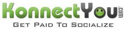 KONNECTYOU.COM GET PAID TO SOCIALIZE logo