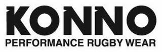 KONNO PERFORMANCE RUGBY WEAR logo