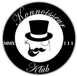 KONNOISSEUR KLUB MMX III K logo