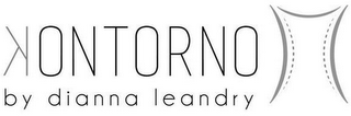 KONTORNO BY DIANNA LEANDRY logo