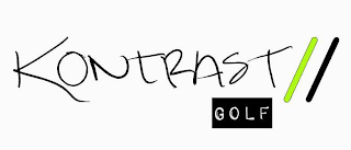 KONTRAST GOLF logo