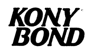 KONY BOND logo